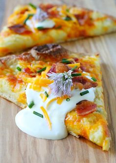 Supreme Mashed Potato Pizza