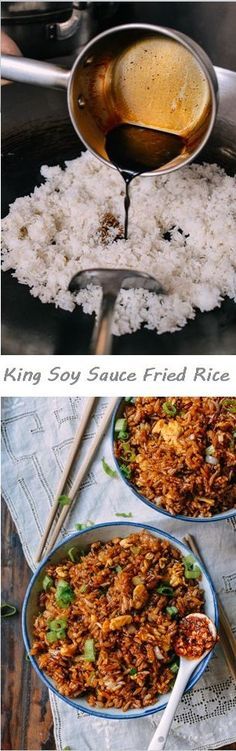 Supreme Soy Sauce Fried Rice