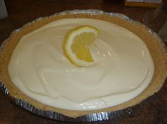 Susan's Lemon Icebox Pie