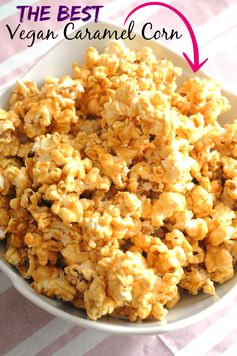 Sweet & Salty Vegan Caramel Corn