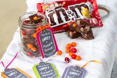 Sweet & Sassy M&M’s® Chili Nut Chocolate Blueberry Bark