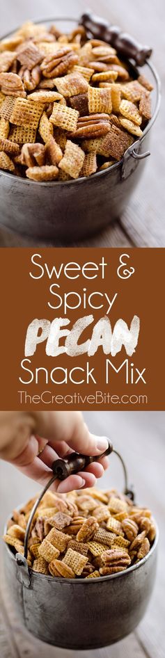 Sweet & Spicy Pecan Snack Mix