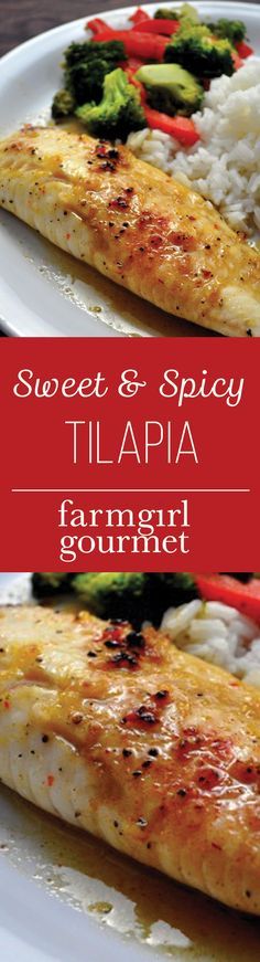 Sweet & Spicy Tilapia
