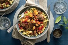 Sweet-and-Spicy Short Ribs with Egg Noodles