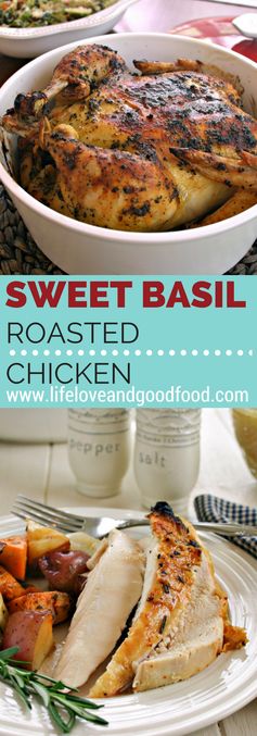 Sweet Basil Roasted Chicken