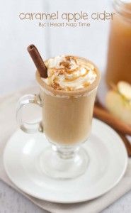 Sweet cream caramel apple cider