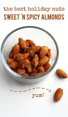 Sweet 'N Spicy Roasted Almonds