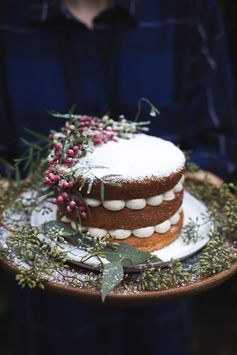 Sweet potato and ginger cake