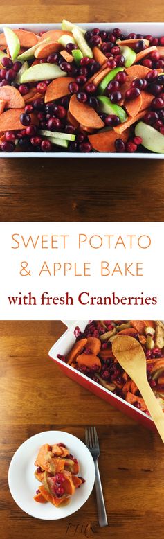 Sweet Potato Bake with Fresh Cranberries