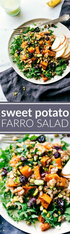 Sweet Potato Farro Salad