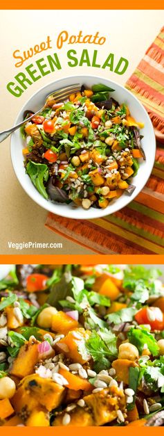 Sweet Potato Green Salad