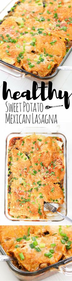 Sweet Potato Mexican Lasagna