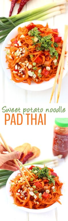 Sweet Potato Noodle Pad Thai