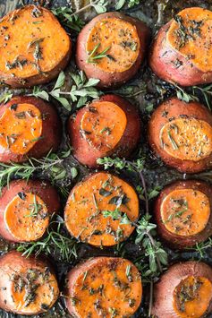 Sweet Potatoes with Herbs and Caramelized Butter