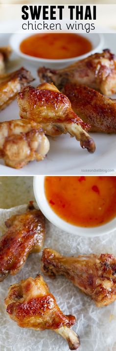 Sweet Thai Chicken Wings