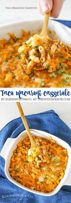 Taco Macaroni Casserole