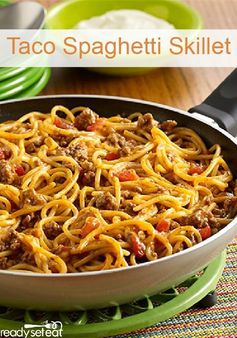 Taco Spaghetti Skillet