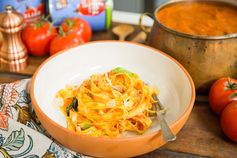 Tagliatelle with Tomato and Parmigiano Reggiano