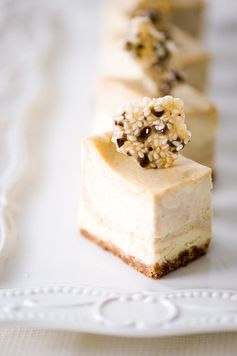 Tahini Coffee Cheesecake