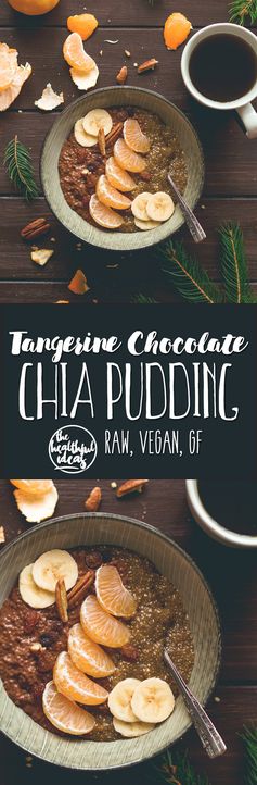 Tangerine & Chocolate Chia Pudding