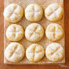 Tangerine Butter Cookies