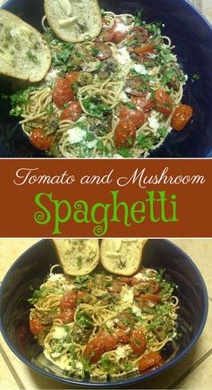 Taste and The Tomato and Mushroom Spaghetti