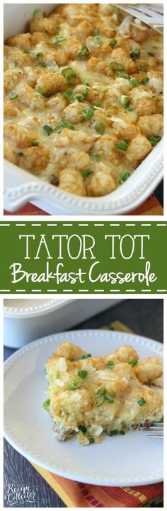 Tator Tot Breakfast Casserole