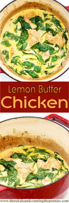 Tender Lemon Butter Chicken