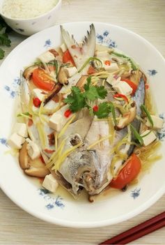 Teochew steamed fish
