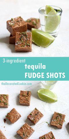 Tequila fudge shots