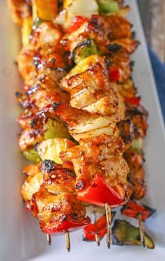 Teriyaki Chicken Kabobs