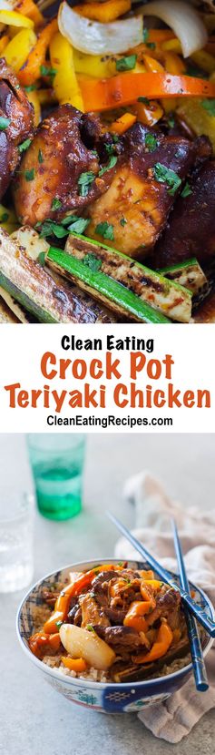 Teriyaki Clean Eating Crock Pot Chicken