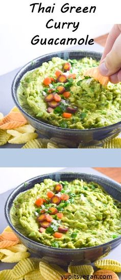 Thai Green Curry Guacamole