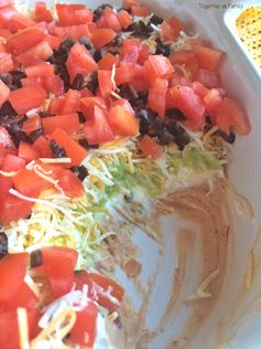 (the best! 7 Layer Dip