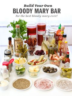 The Best Bloody Mary Recipe and Make Your Own Bloody Mary Bar