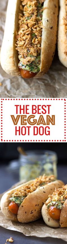 The BEST carrot hot dog