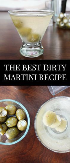 The Best Dirty Martini