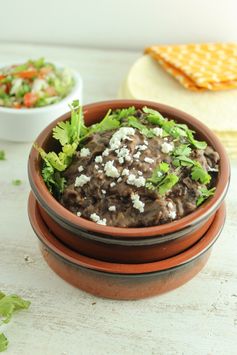 The Best Ever Refried Black Beans