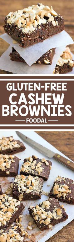 The Best Gluten-Free Brownies with Cashews