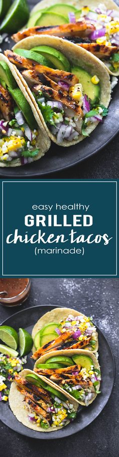 The Best Grilled Chicken Tacos Marinade