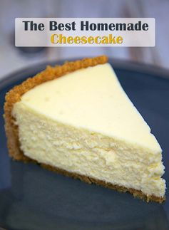 The Best Homemade Cheesecake