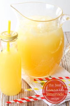 The Best Homemade Lemonade