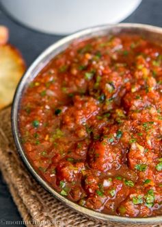 The Best Homemade Restaurant Style Salsa