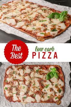 The Best Low Carb Pizza