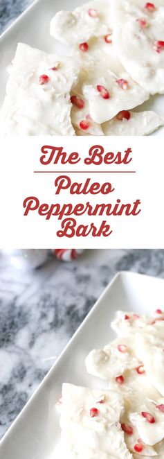 The Best Paleo Peppermint Bark