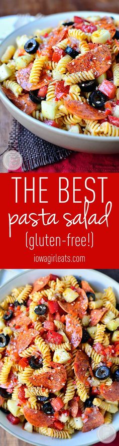 The BEST Pasta Salad