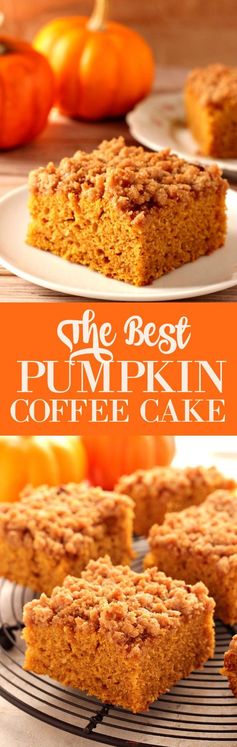 The Best Pumpkin Coffee Cake