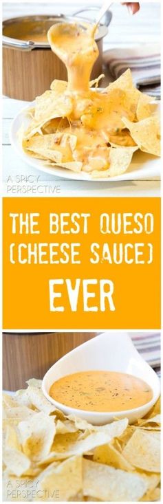 The Best Queso Cheese Sauce