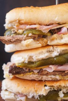 The Colorado Cuban Sandwich with Roasted Green Chilies