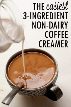 The Easiest 3-Ingredient Non-Dairy Coconut Coffee Creamer